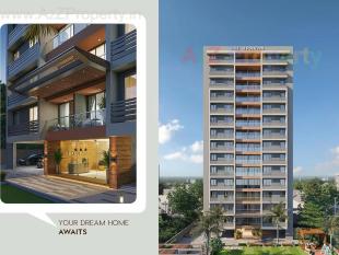 Elevation of real estate project Sai Upavan located at Palanpor, Surat, Gujarat