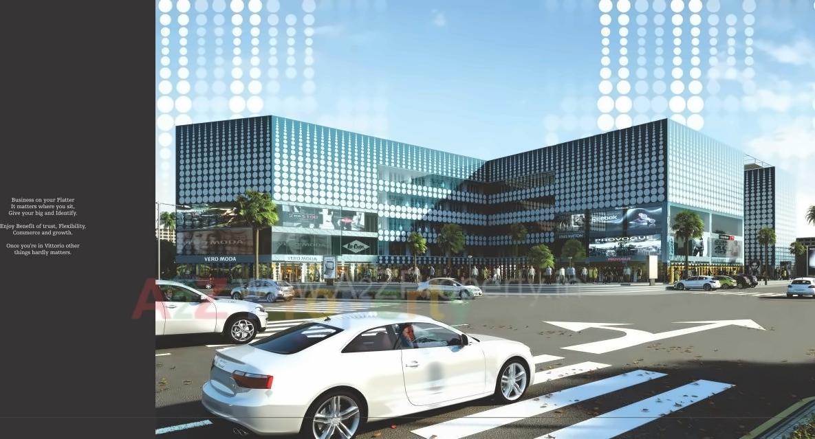 3D Elevation of real estate project Sai Vittorio located at Althan-south, Surat, Gujarat