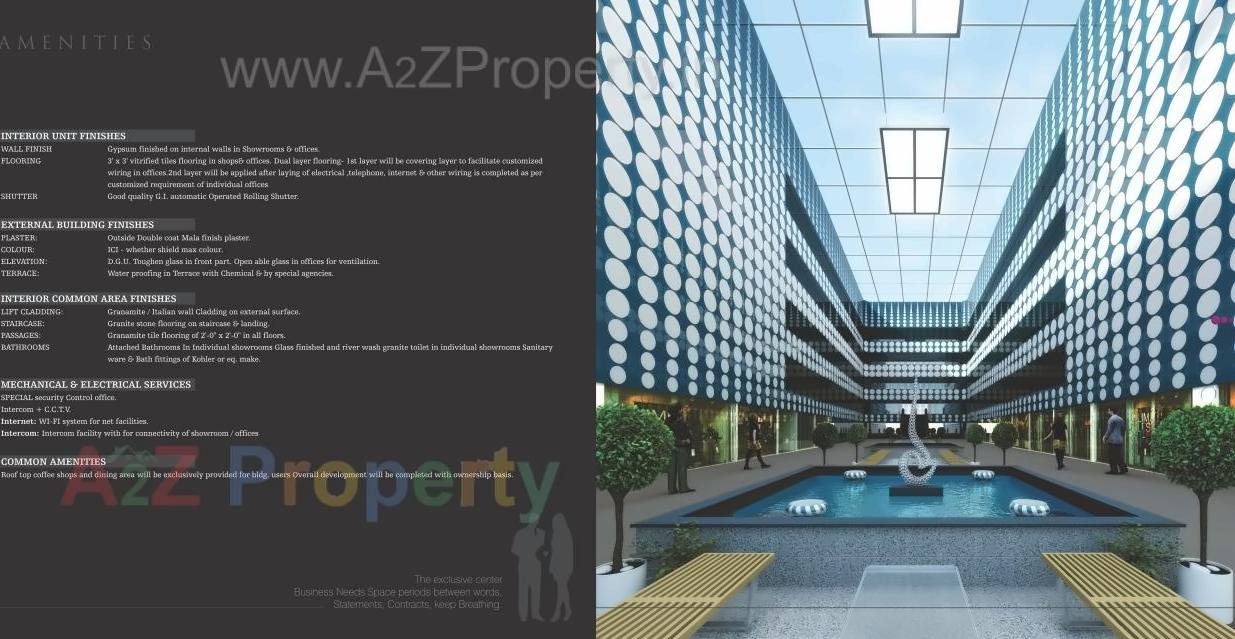 3D Elevation of real estate project Sai Vittorio located at Althan-south, Surat, Gujarat