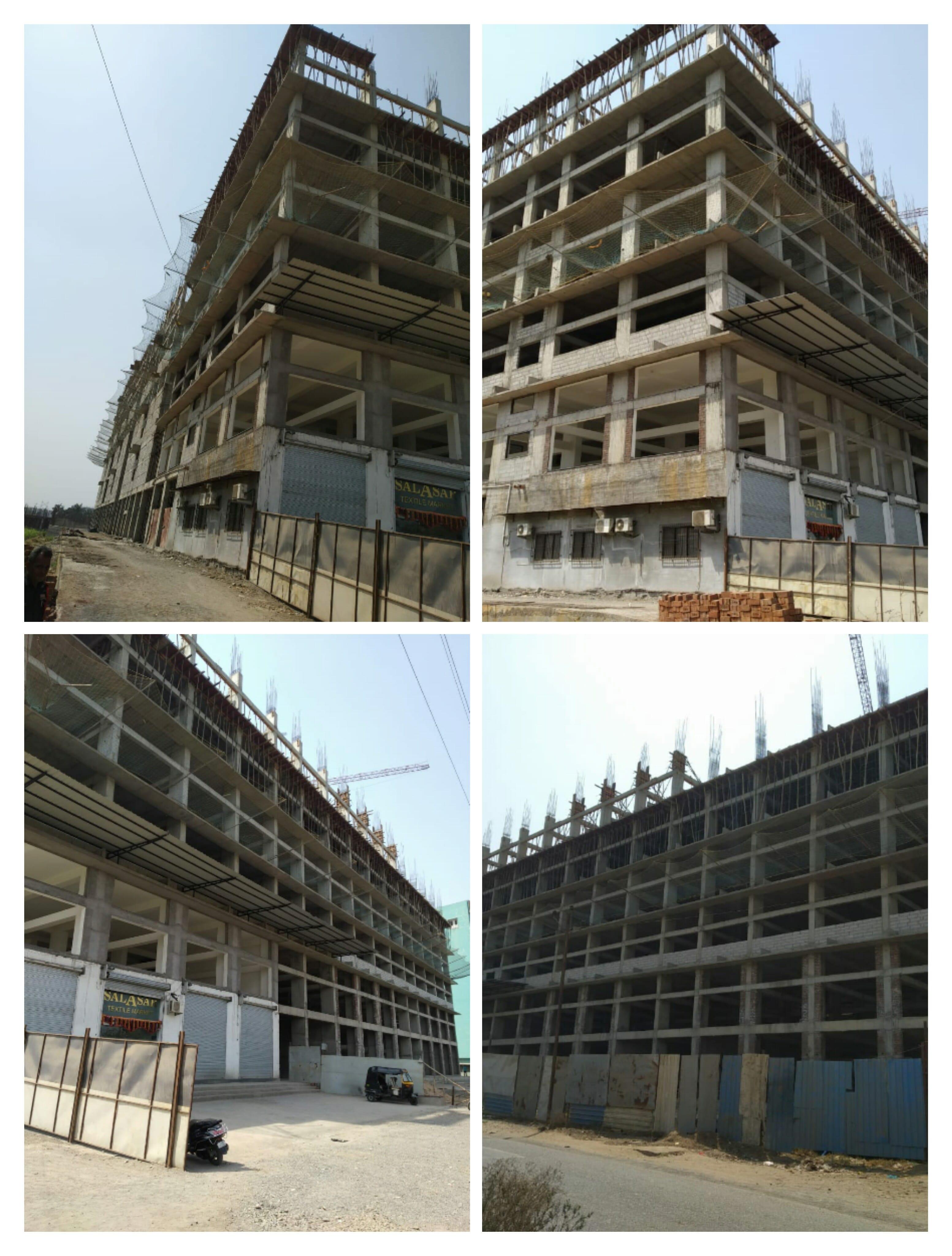 124471_const of real estate project Salasar Textile Market located at Parvat, Surat, Gujarat