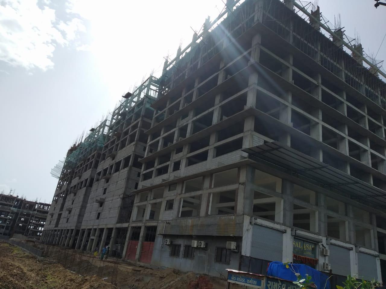 190317_const of real estate project Salasar Textile Market located at Parvat, Surat, Gujarat
