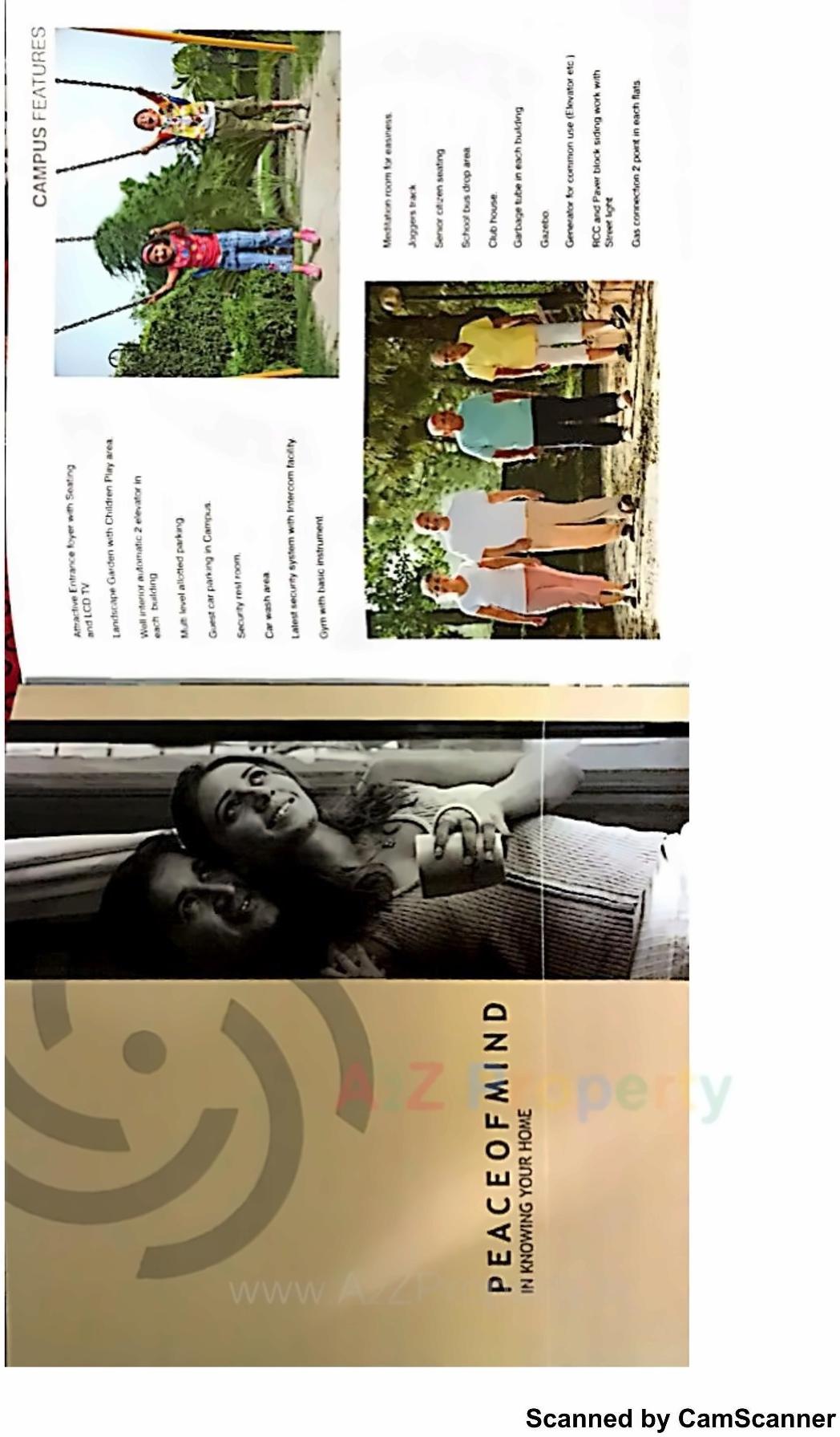 Layout of real estate project Samarpan Heights located at Vanakla, Surat, Gujarat