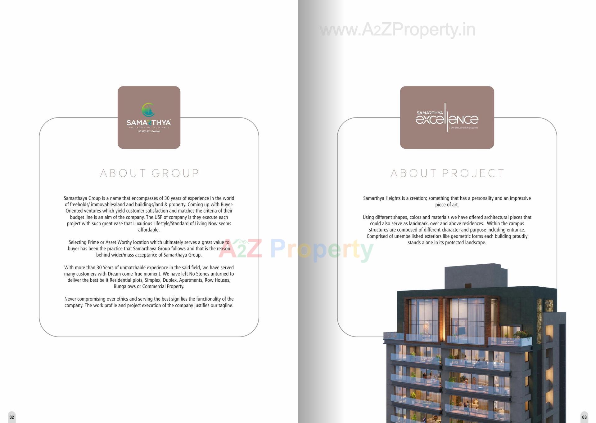  of real estate project Samarthya Excellence located at Pal, Surat, Gujarat