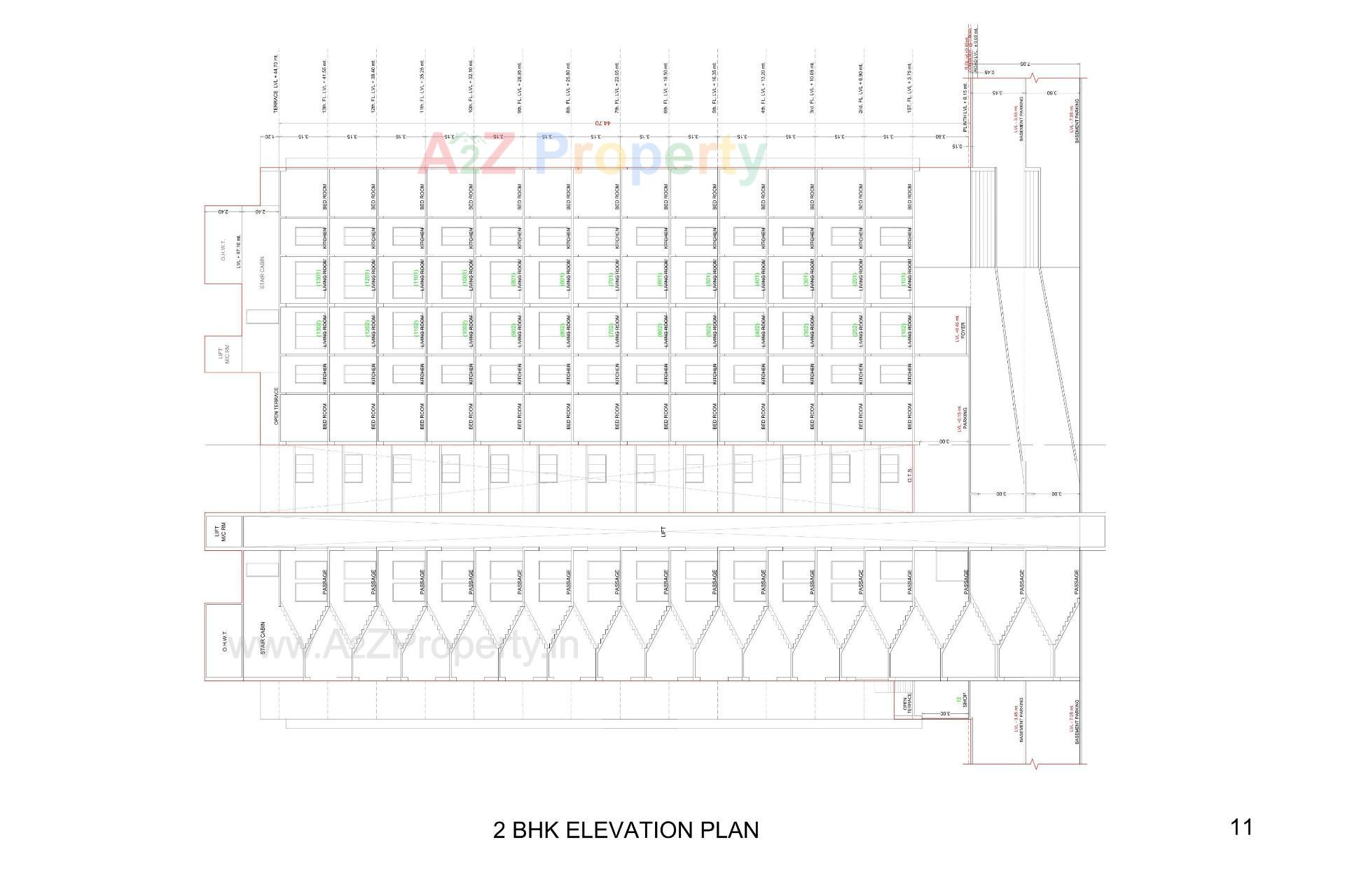 Layout of real estate project Sampriti Homes located at Vadod, Surat, Gujarat