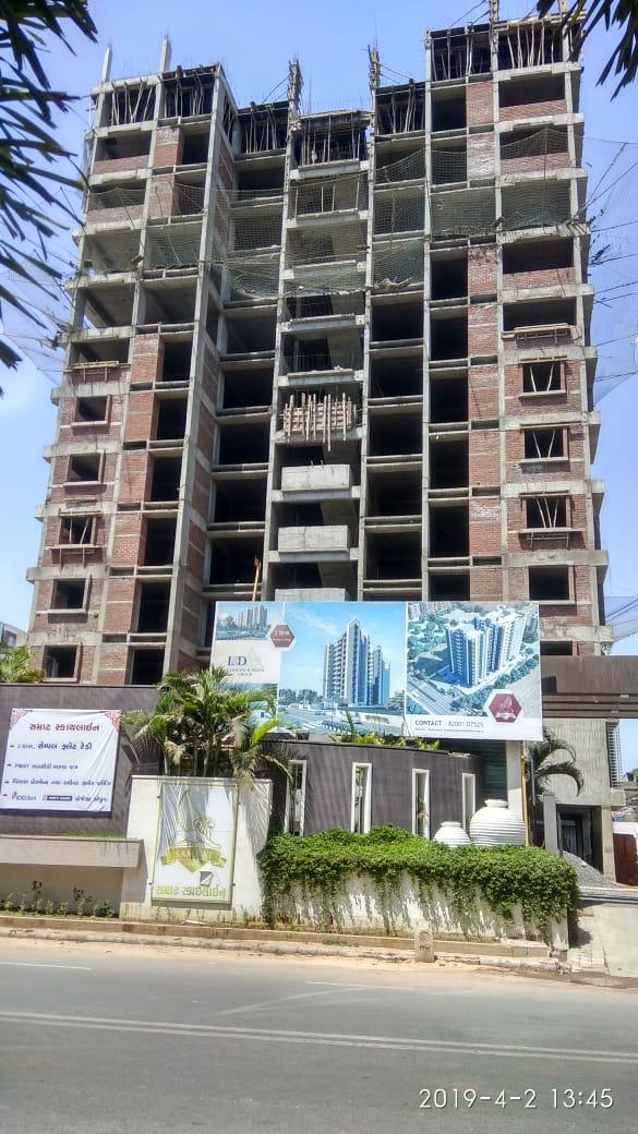 130782_const of real estate project Samrat Skyline located at Dabholi, Surat, Gujarat