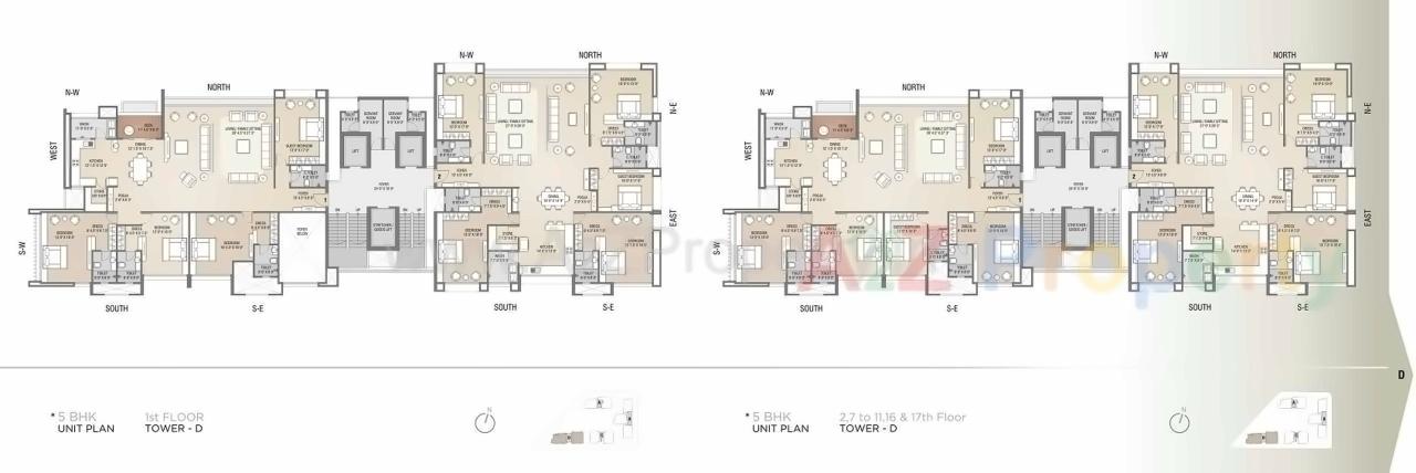 Layout of real estate project Sangini Arise located at Surat, Surat, Gujarat