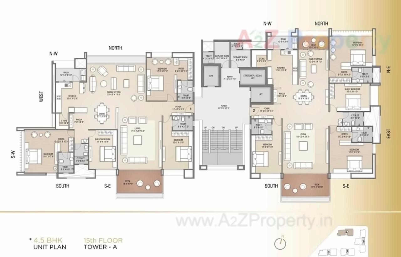 Layout of real estate project Sangini Arise located at Surat, Surat, Gujarat