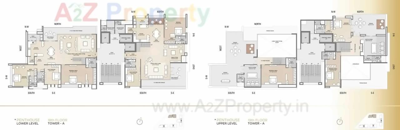 Layout of real estate project Sangini Arise located at Surat, Surat, Gujarat