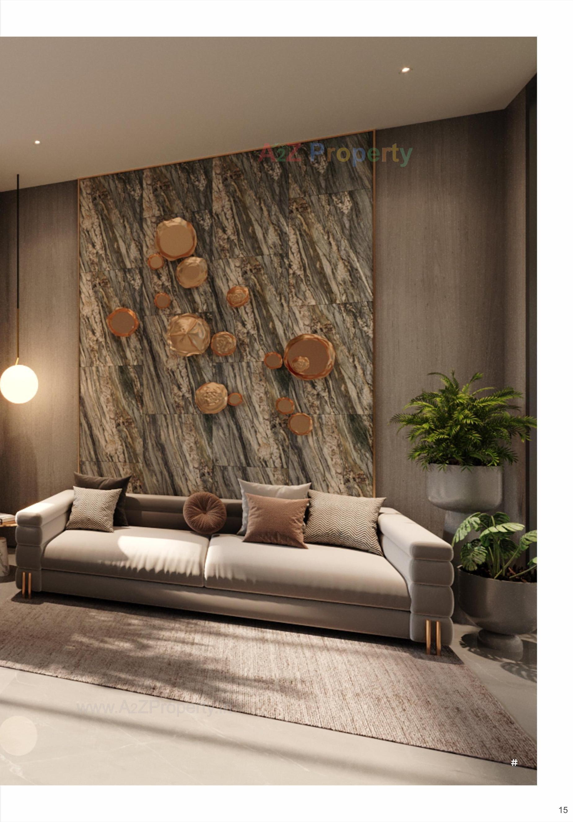 3D Elevation of real estate project Sangini Aura located at Pal, Surat, Gujarat