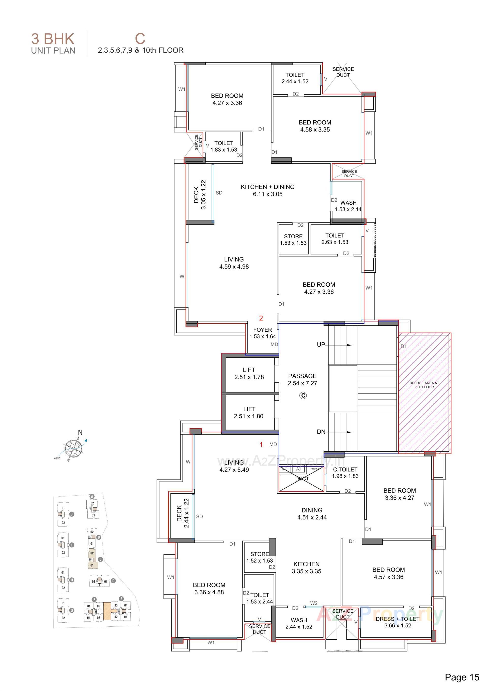 Layout of real estate project Sangini Epitome located at Bhatha, Surat, Gujarat