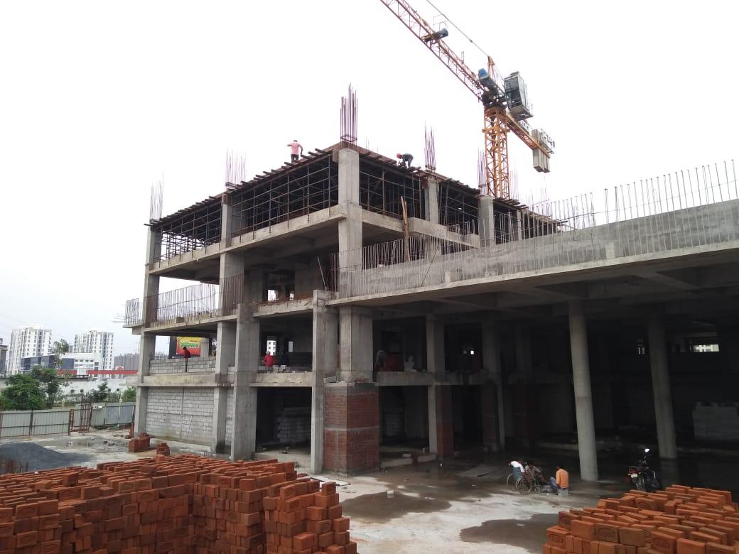 169999_const of real estate project Sangini Evoq located at Bharthana, Surat, Gujarat