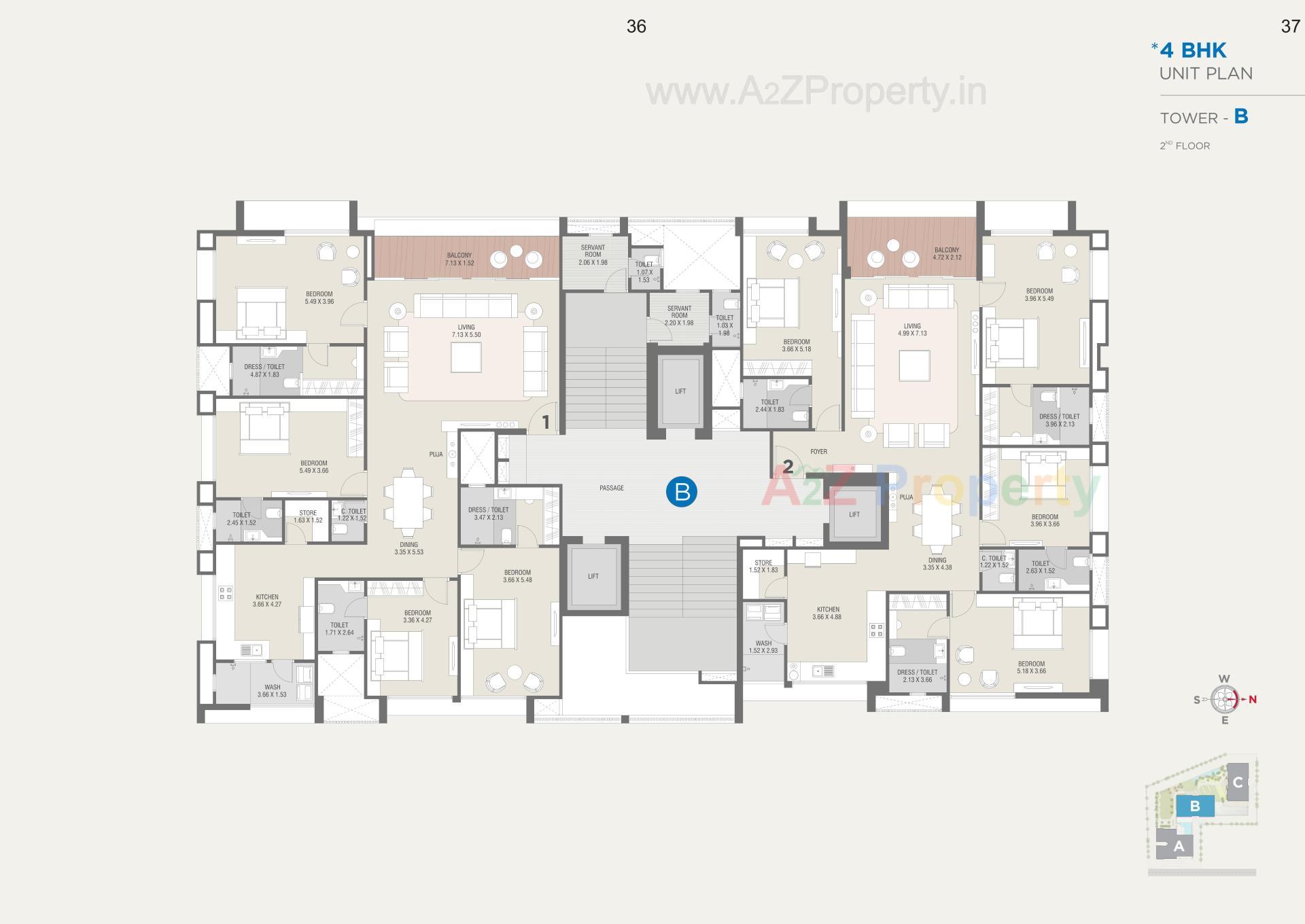Layout of real estate project Sangini Lakeville located at Bharthana--vesu, Surat, Gujarat