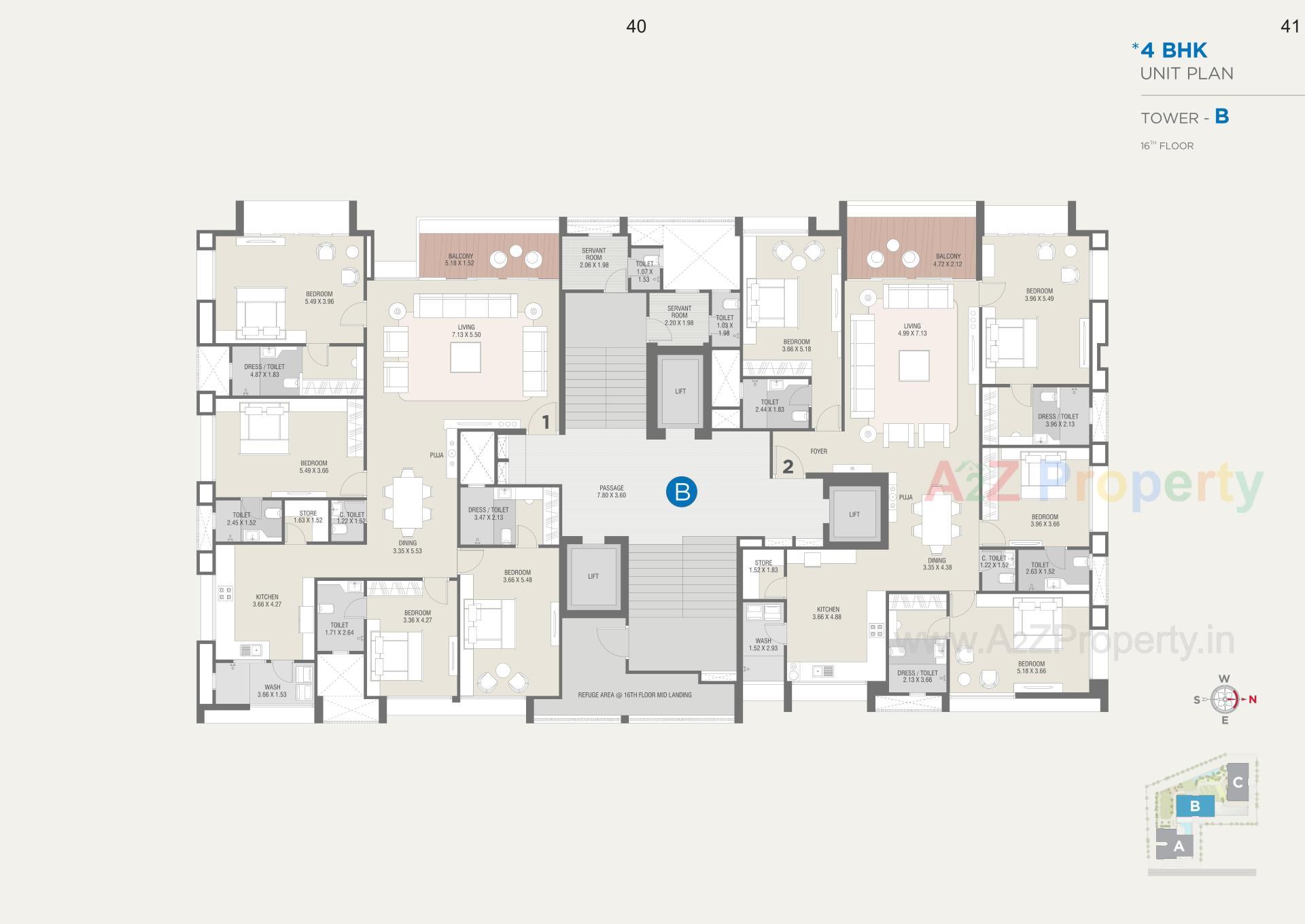 Layout of real estate project Sangini Lakeville located at Bharthana--vesu, Surat, Gujarat