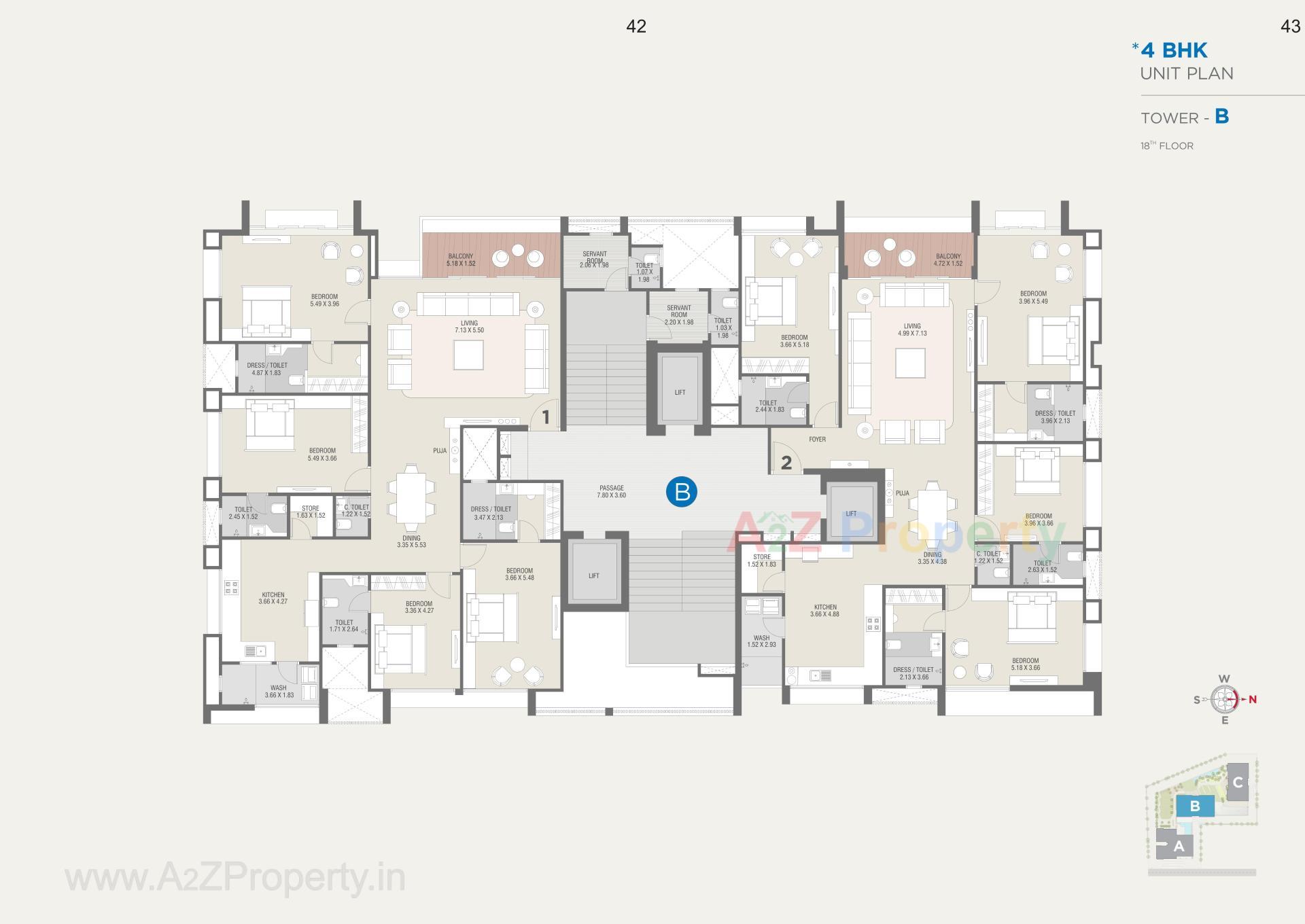 Layout of real estate project Sangini Lakeville located at Bharthana--vesu, Surat, Gujarat