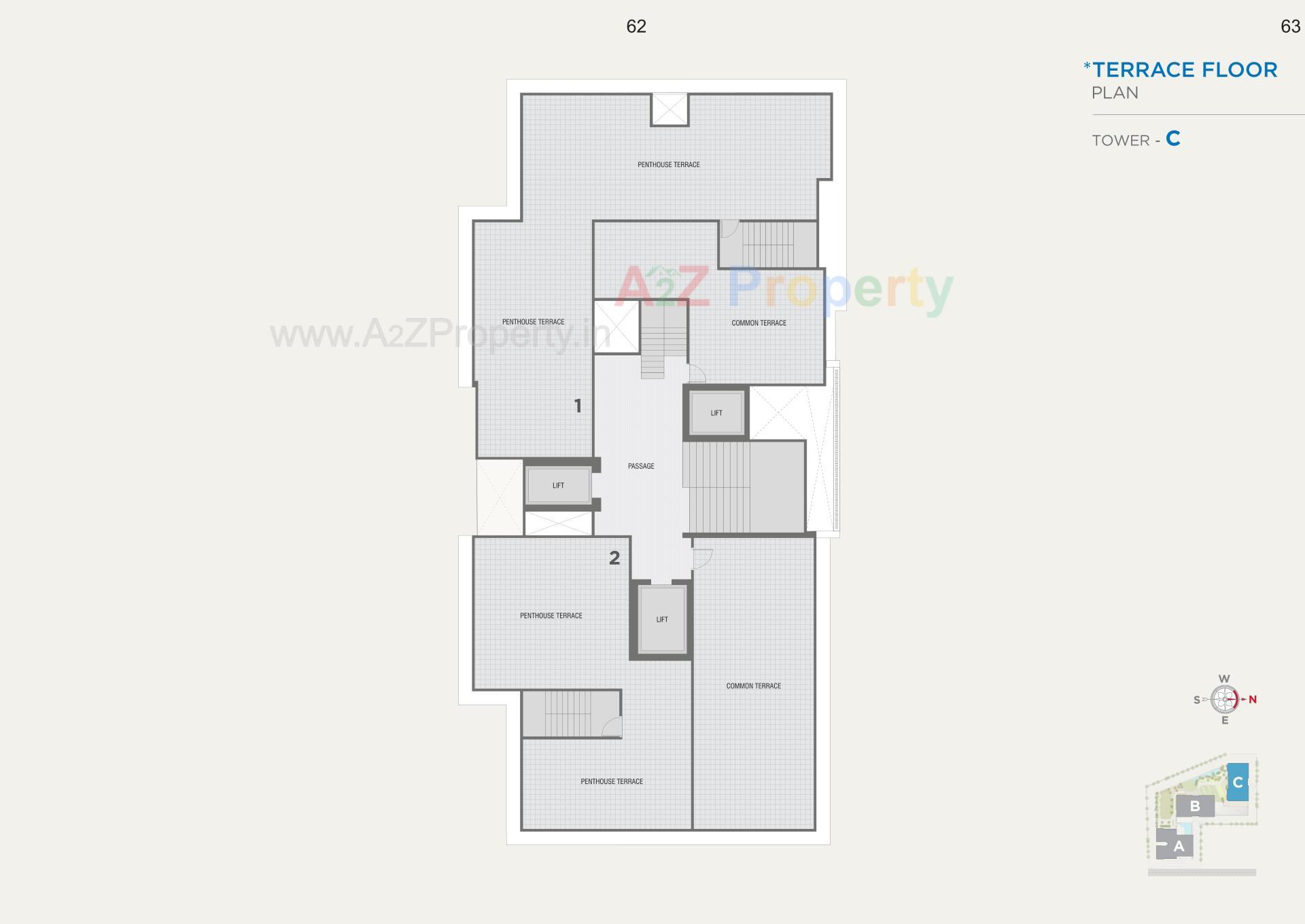 Layout of real estate project Sangini Lakeville located at Bharthana--vesu, Surat, Gujarat