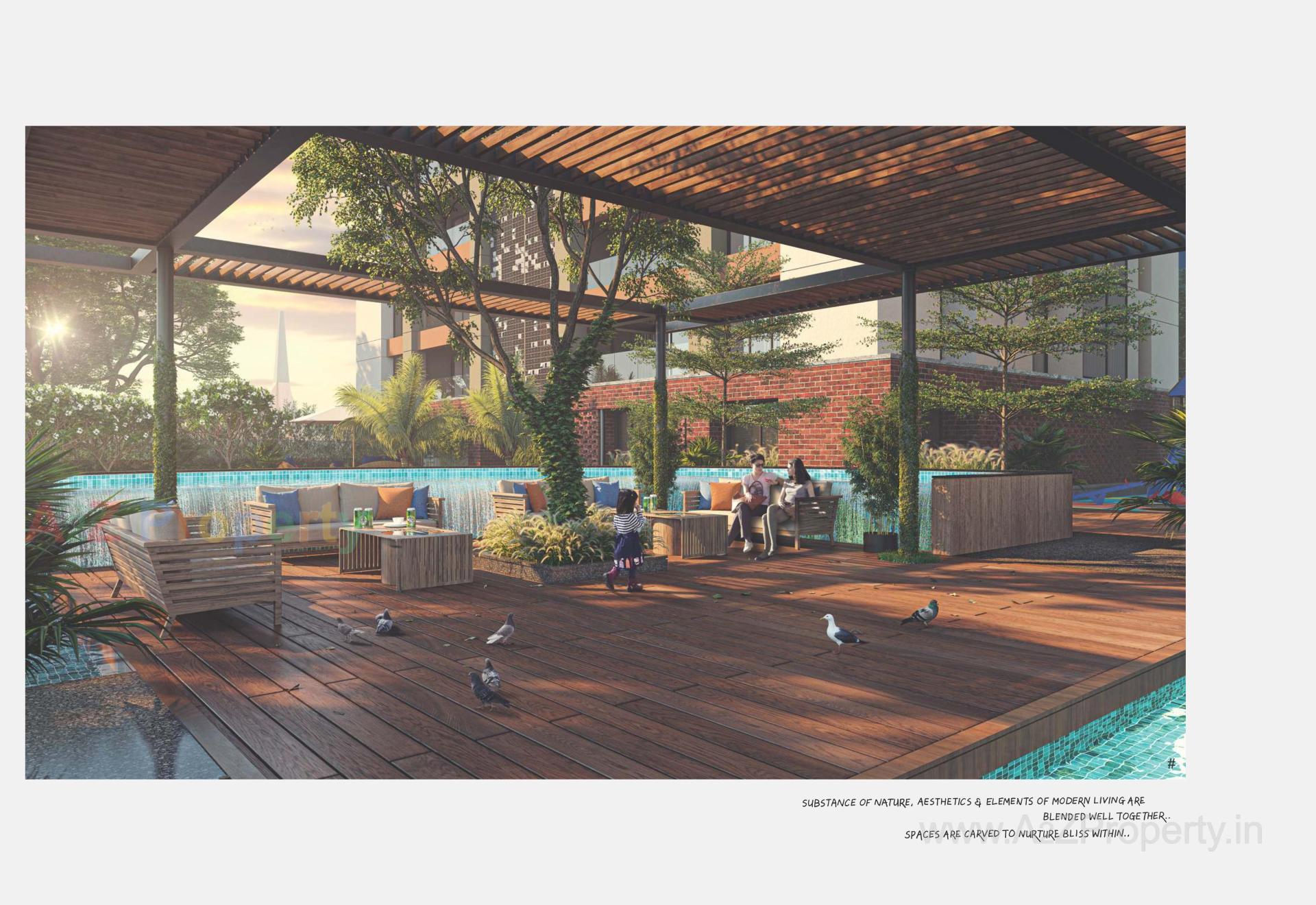 3D Elevation of real estate project Sangini Siddhanta located at Vesu, Surat, Gujarat