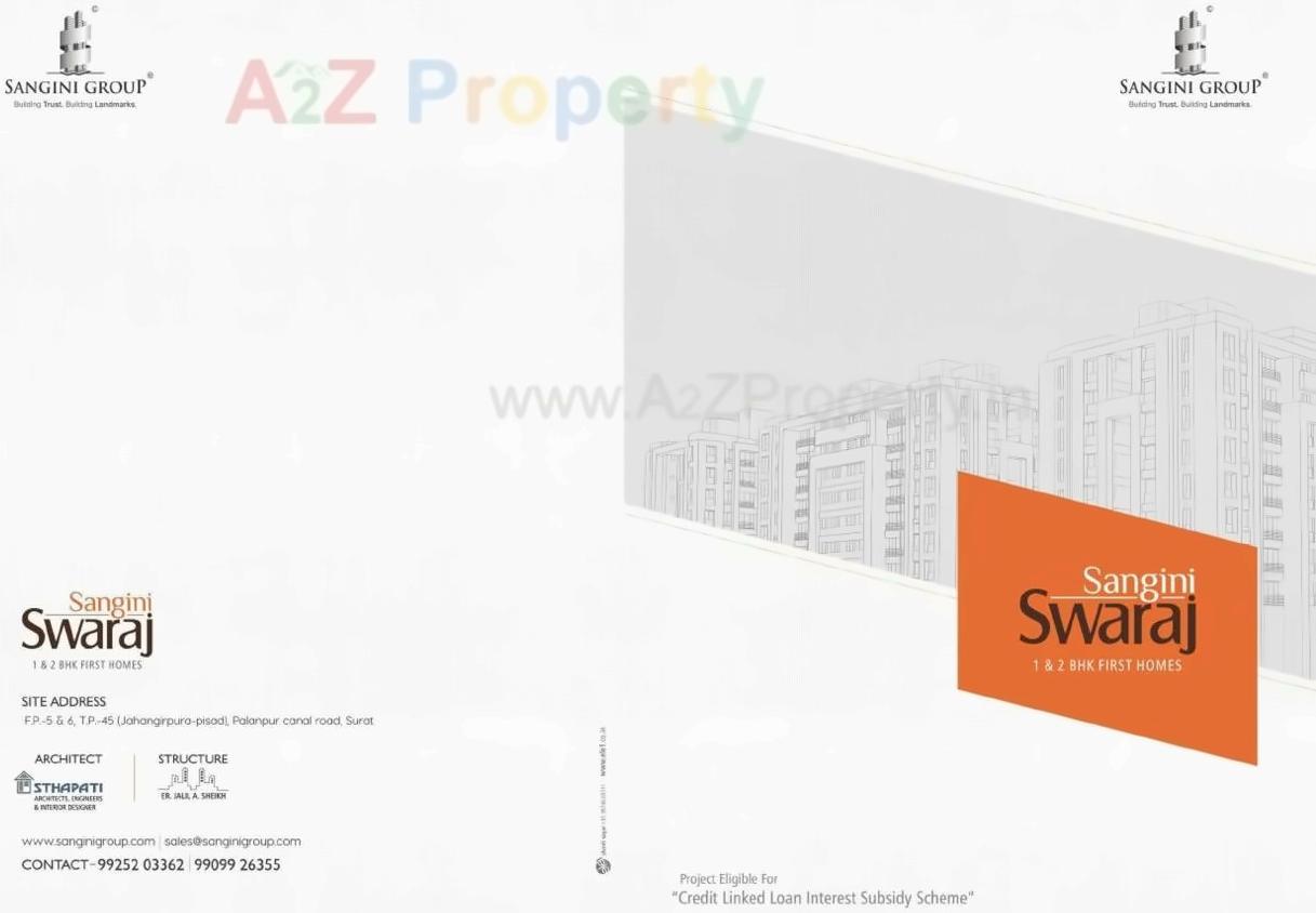 of real estate project Sangini Swaraj located at Surat, Surat, Gujarat