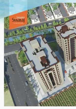 Elevation of real estate project Sangini Swaraj located at Surat, Surat, Gujarat