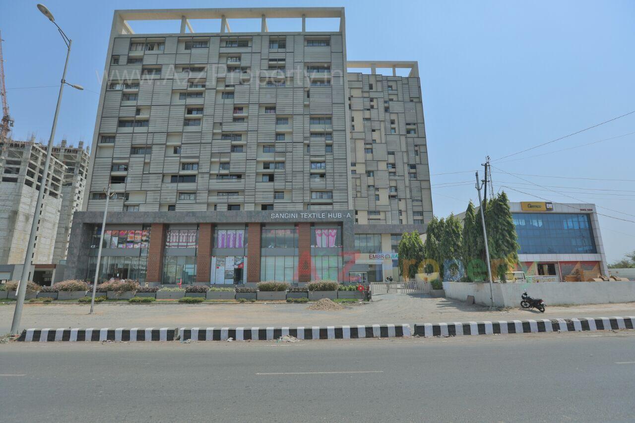 17382_const of real estate project Sangini Textile Hub located at Kumbhariya, Surat, Gujarat