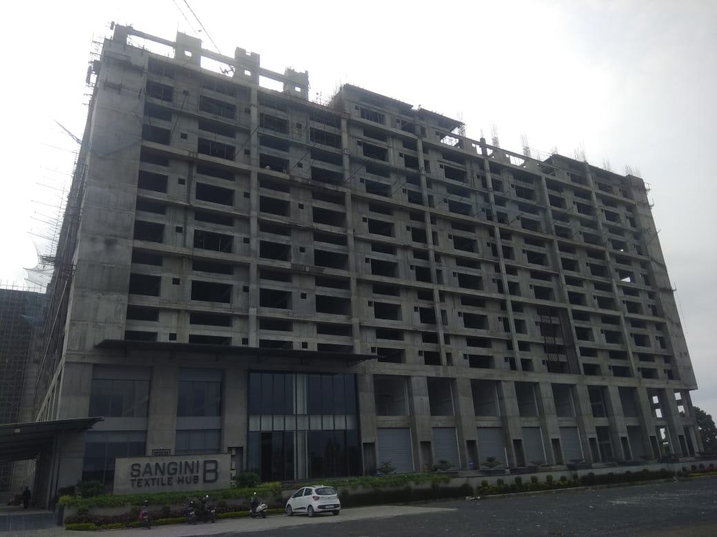 168092_const of real estate project Sangini Textile Hub located at Kumbhariya, Surat, Gujarat