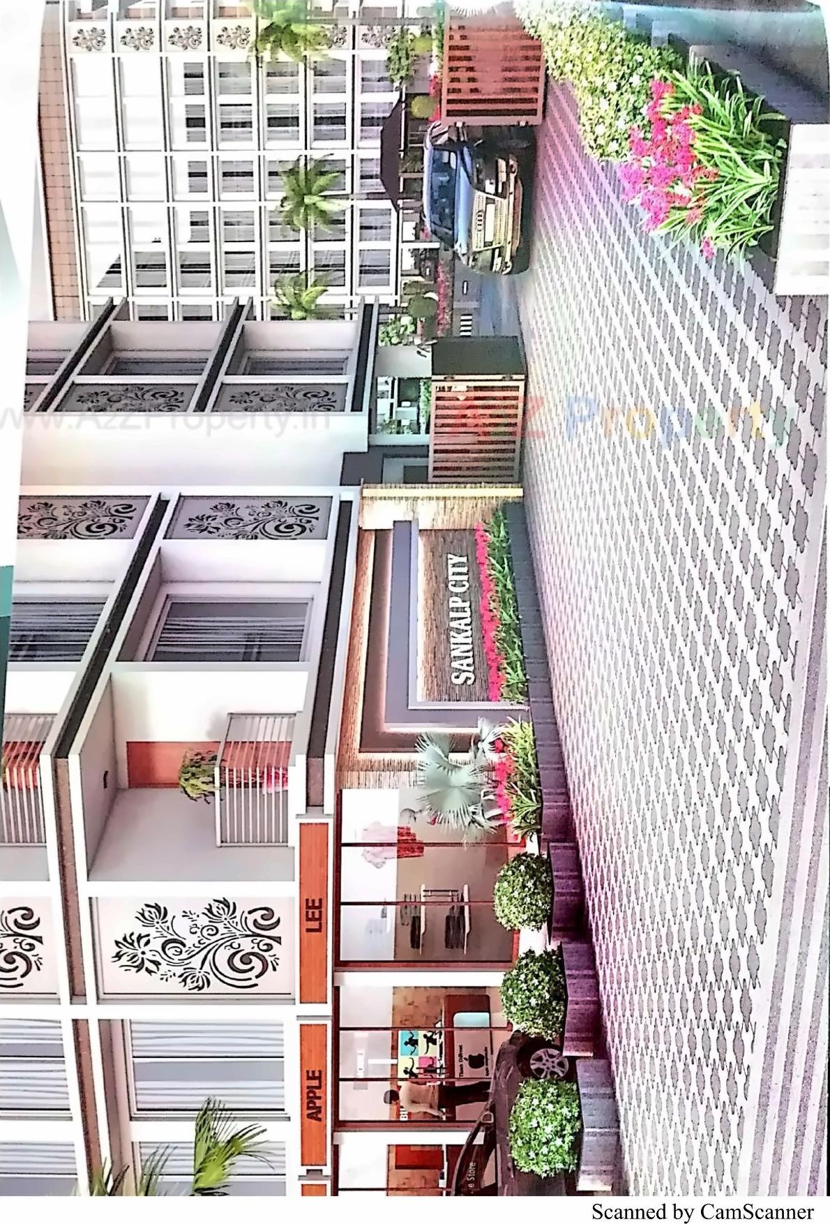 3D Elevation of real estate project Sankalp City located at Surat, Surat, Gujarat