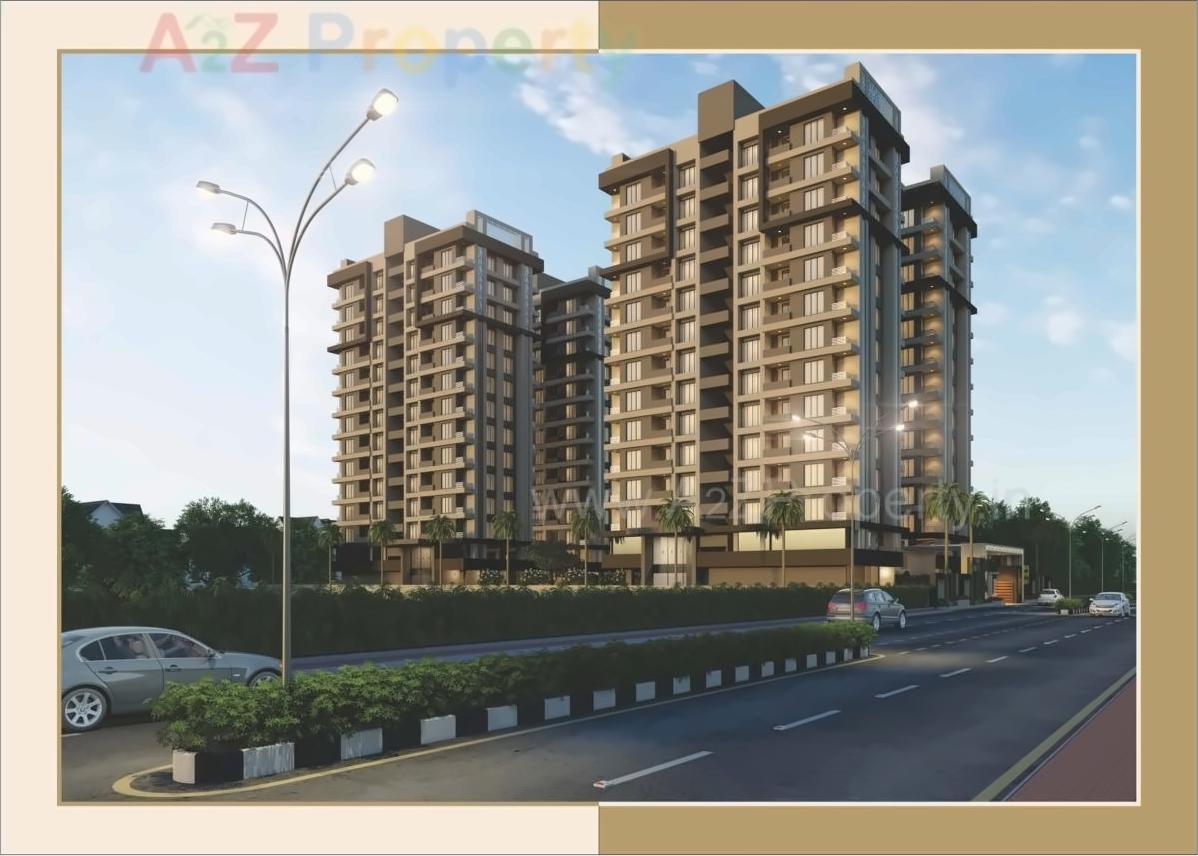 3D Elevation of real estate project Sankalp Shivanta located at Dabholi, Surat, Gujarat