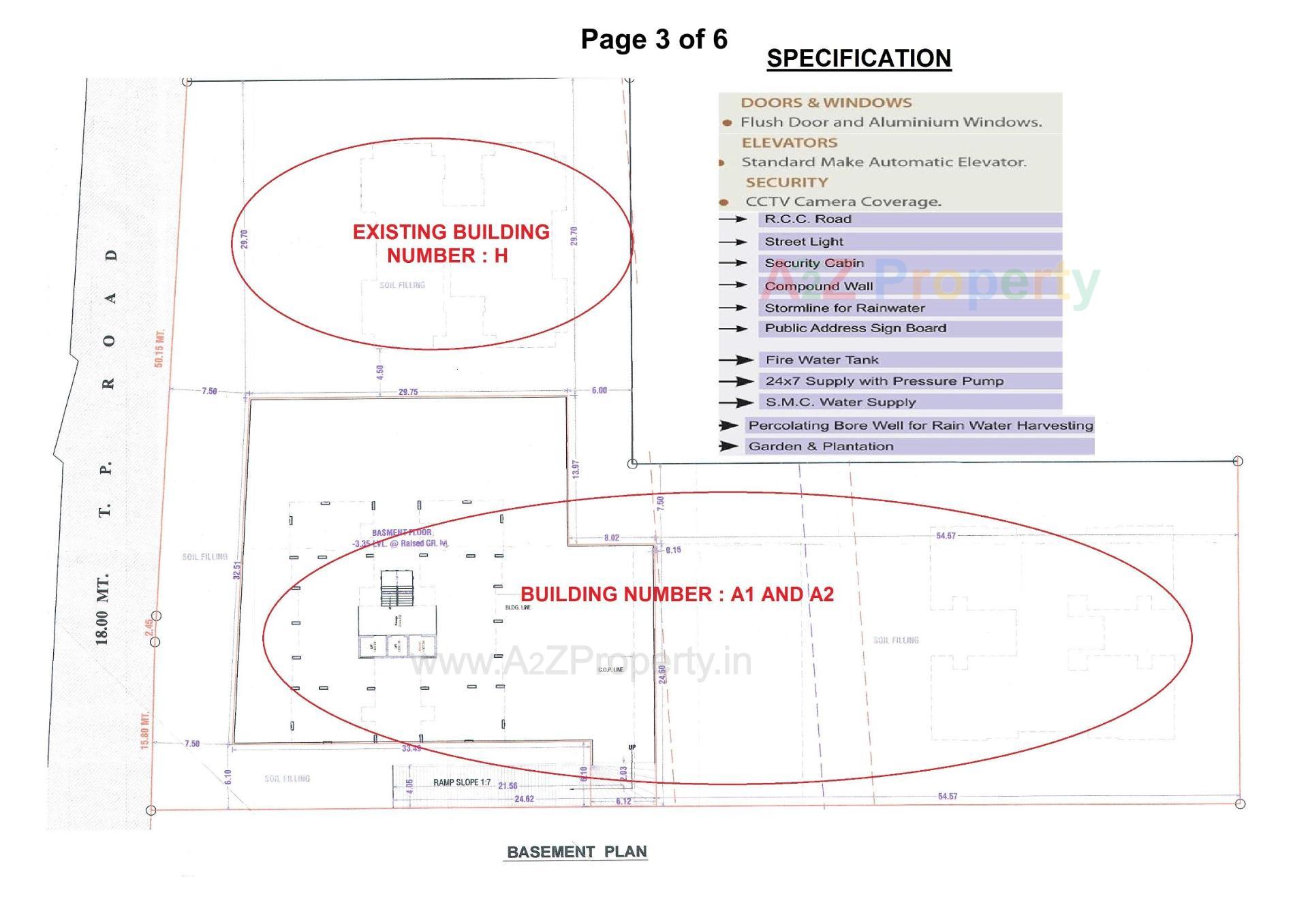  of real estate project Sanskruti Residency located at Mota Varachha, Surat, Gujarat