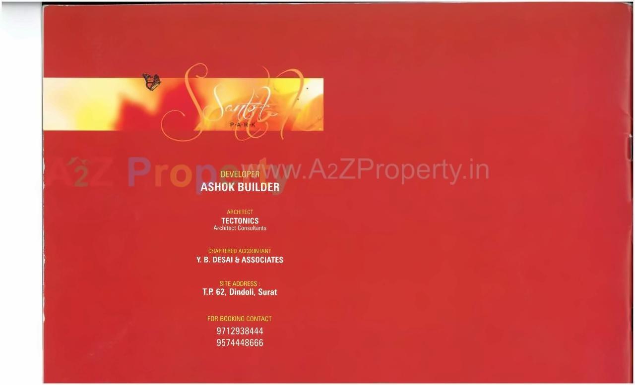  of real estate project Santok Park located at Dindoli, Surat, Gujarat