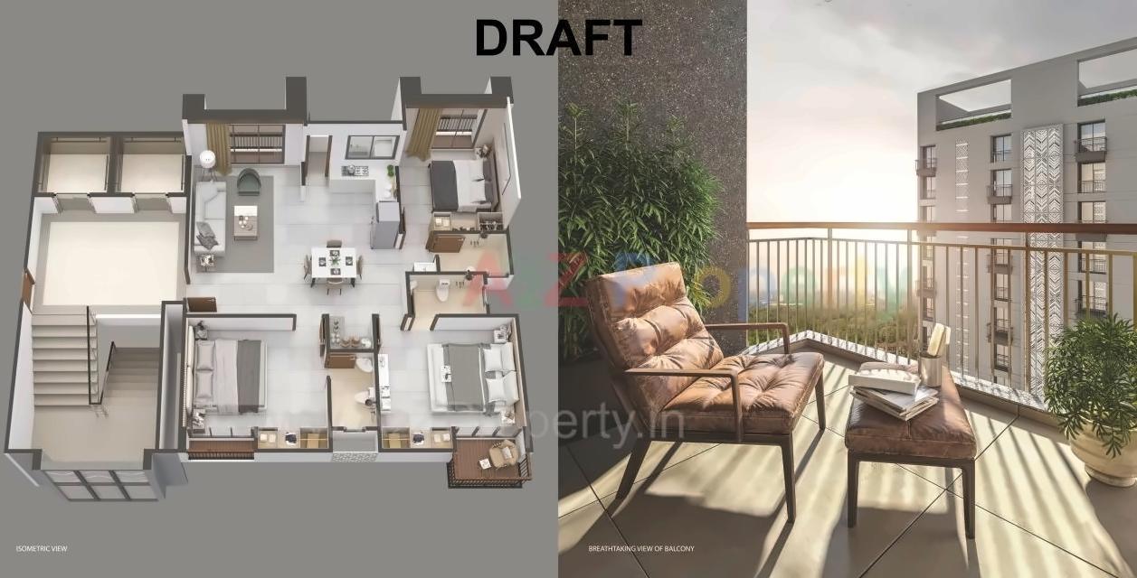 Layout of real estate project Santvan Kreon located at Palanpor, Surat, Gujarat