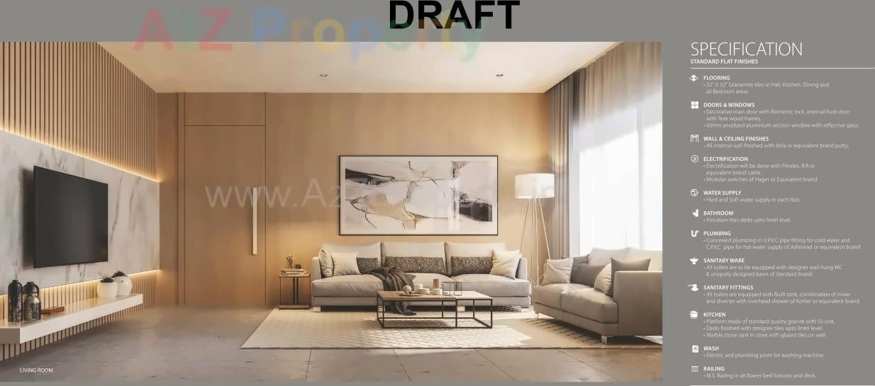 3D Elevation of real estate project Santvan Kreon located at Palanpor, Surat, Gujarat