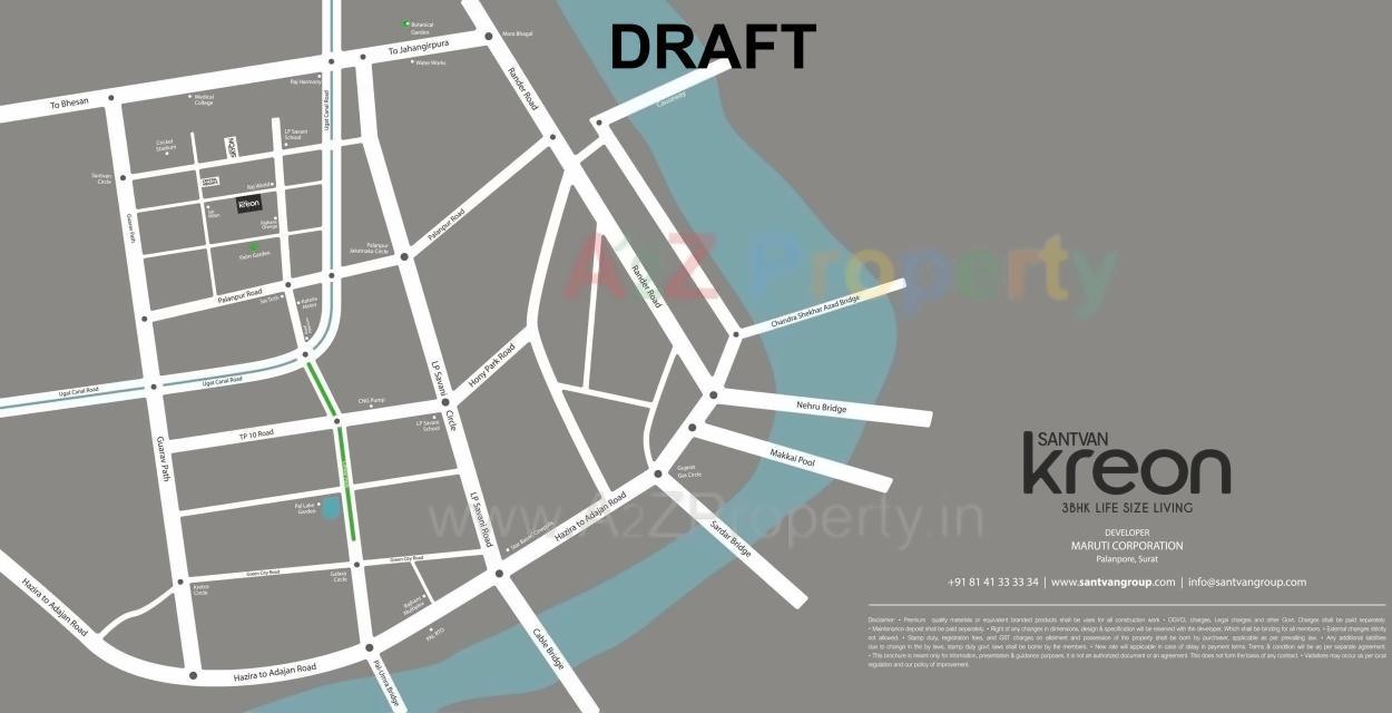  of real estate project Santvan Kreon located at Palanpor, Surat, Gujarat