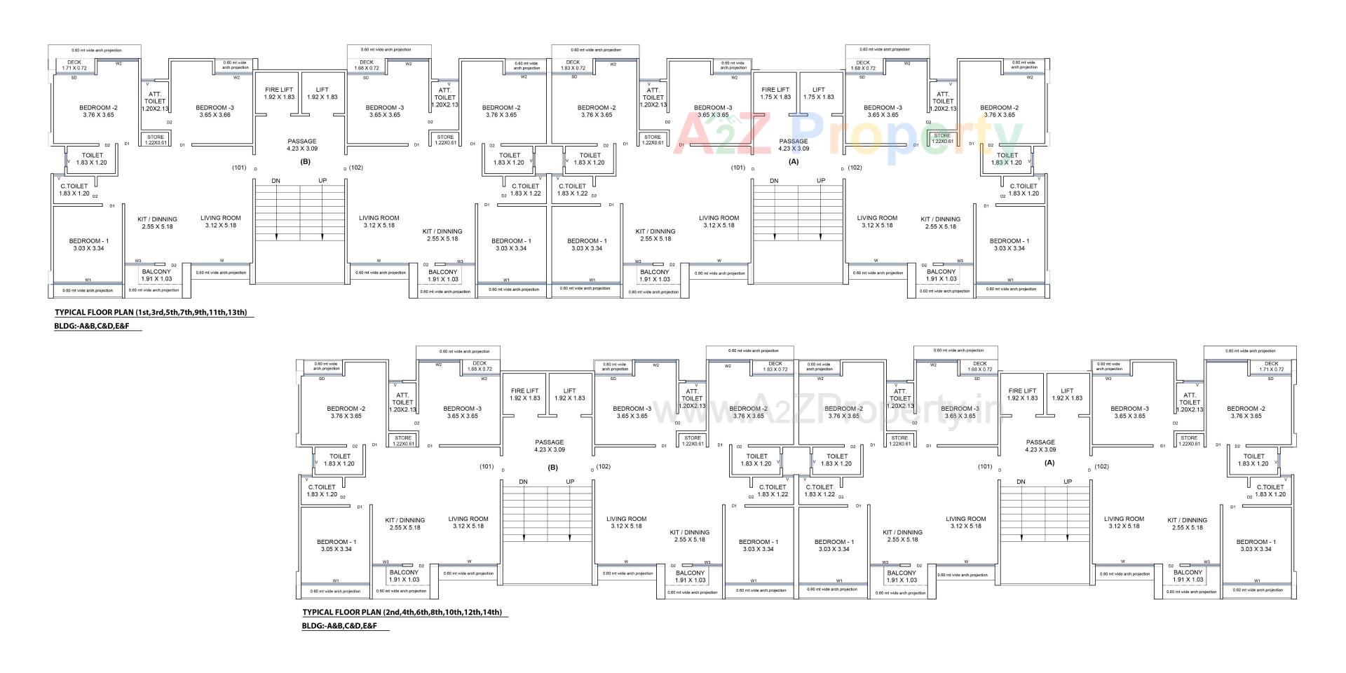 Layout of real estate project Santvan Lexon located at Palanpor, Surat, Gujarat