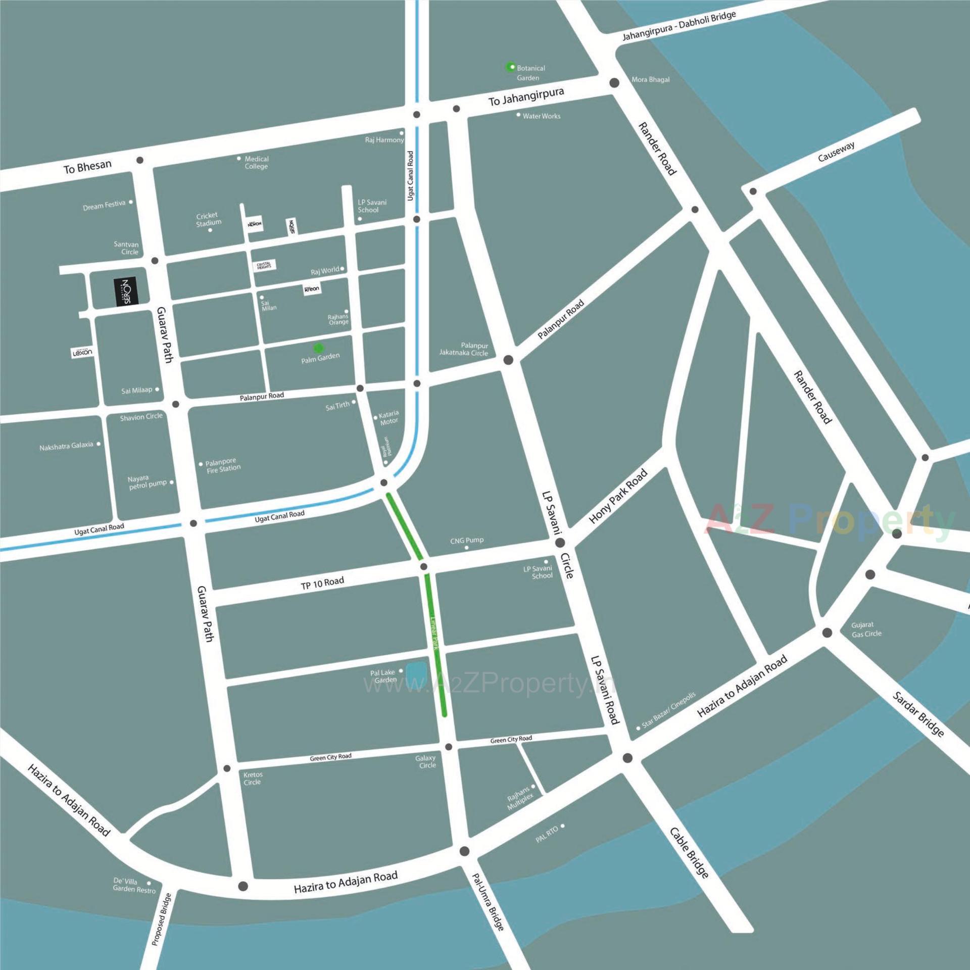  of real estate project Santvan Seron located at Palanpor, Surat, Gujarat