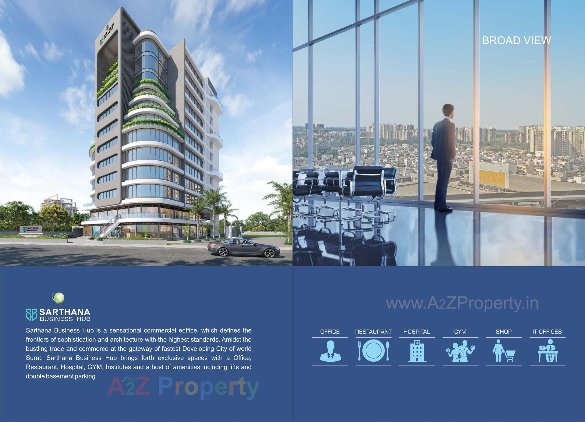  of real estate project Sarthana Business Hub located at Sarthana, Surat, Gujarat