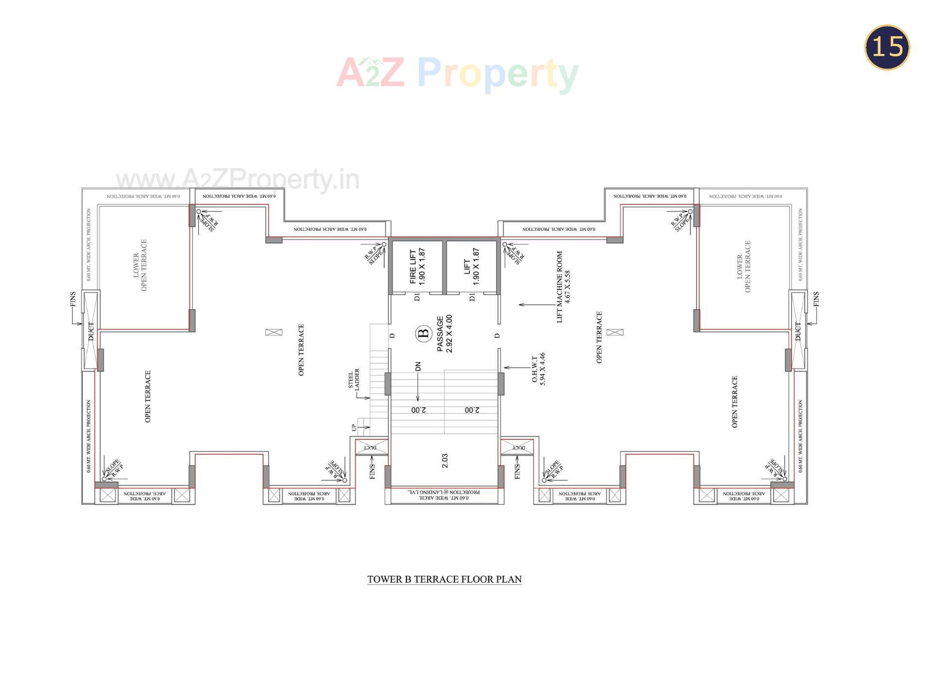 Layout of real estate project Sattvam located at –pal, Surat, Gujarat
