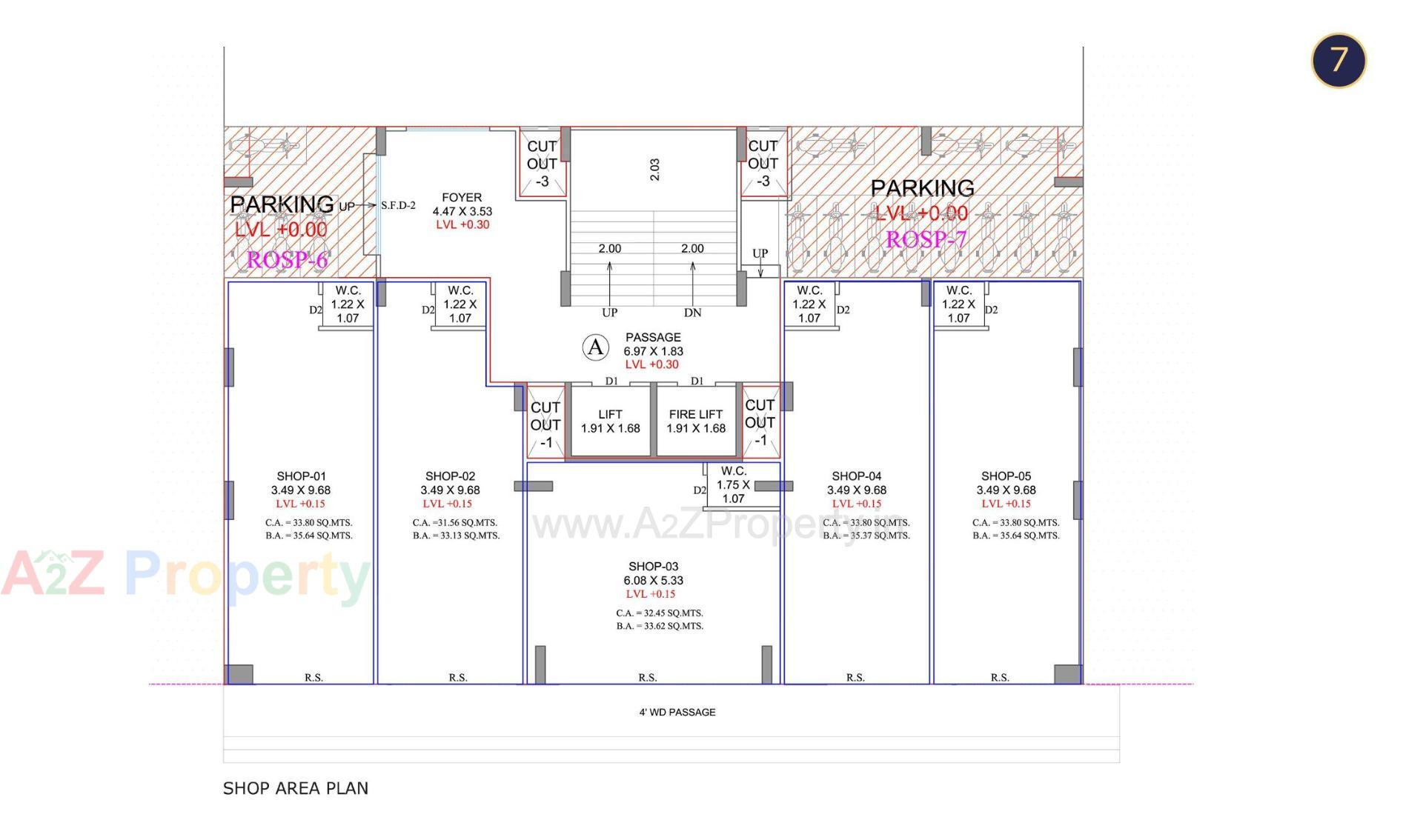Layout of real estate project Sattvam located at –pal, Surat, Gujarat