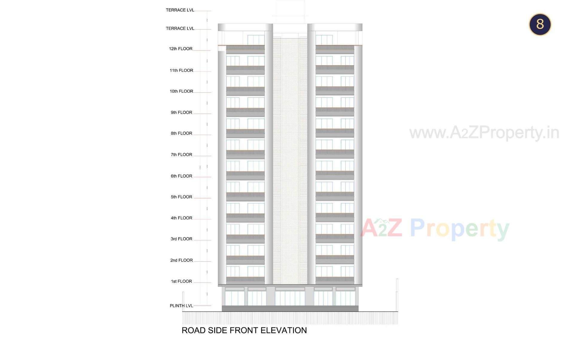  of real estate project Sattvam located at –pal, Surat, Gujarat