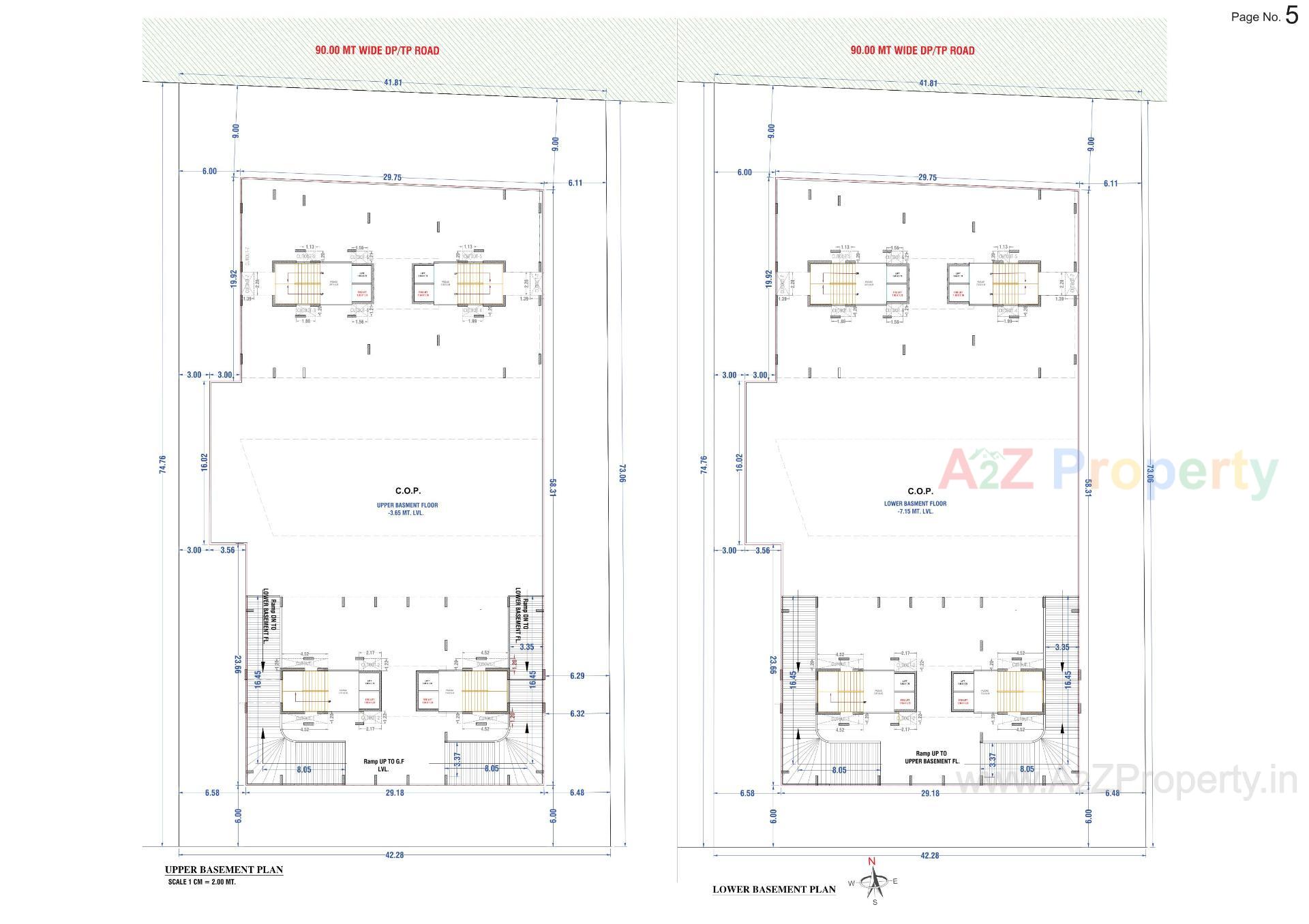 Layout of real estate project Saundarya Palace located at Surat, Surat, Gujarat