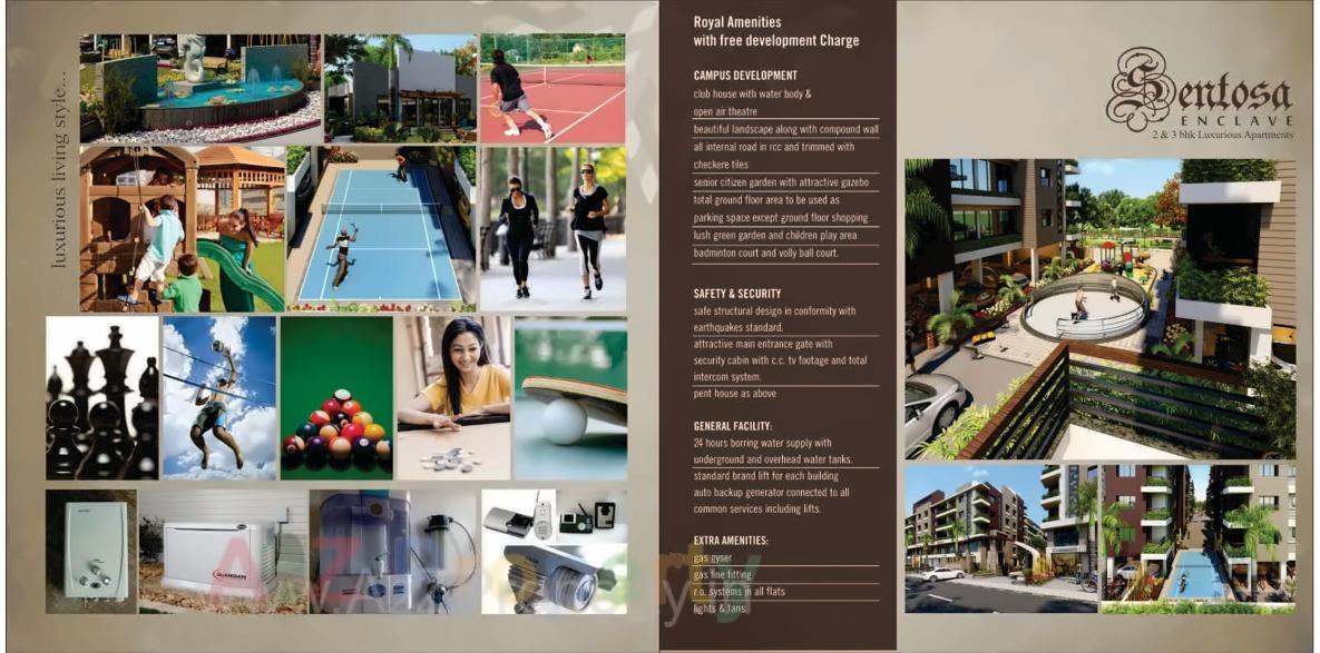  of real estate project Sentosa Enclave (c1, C2, C3, C4) located at Godadara, Surat, Gujarat