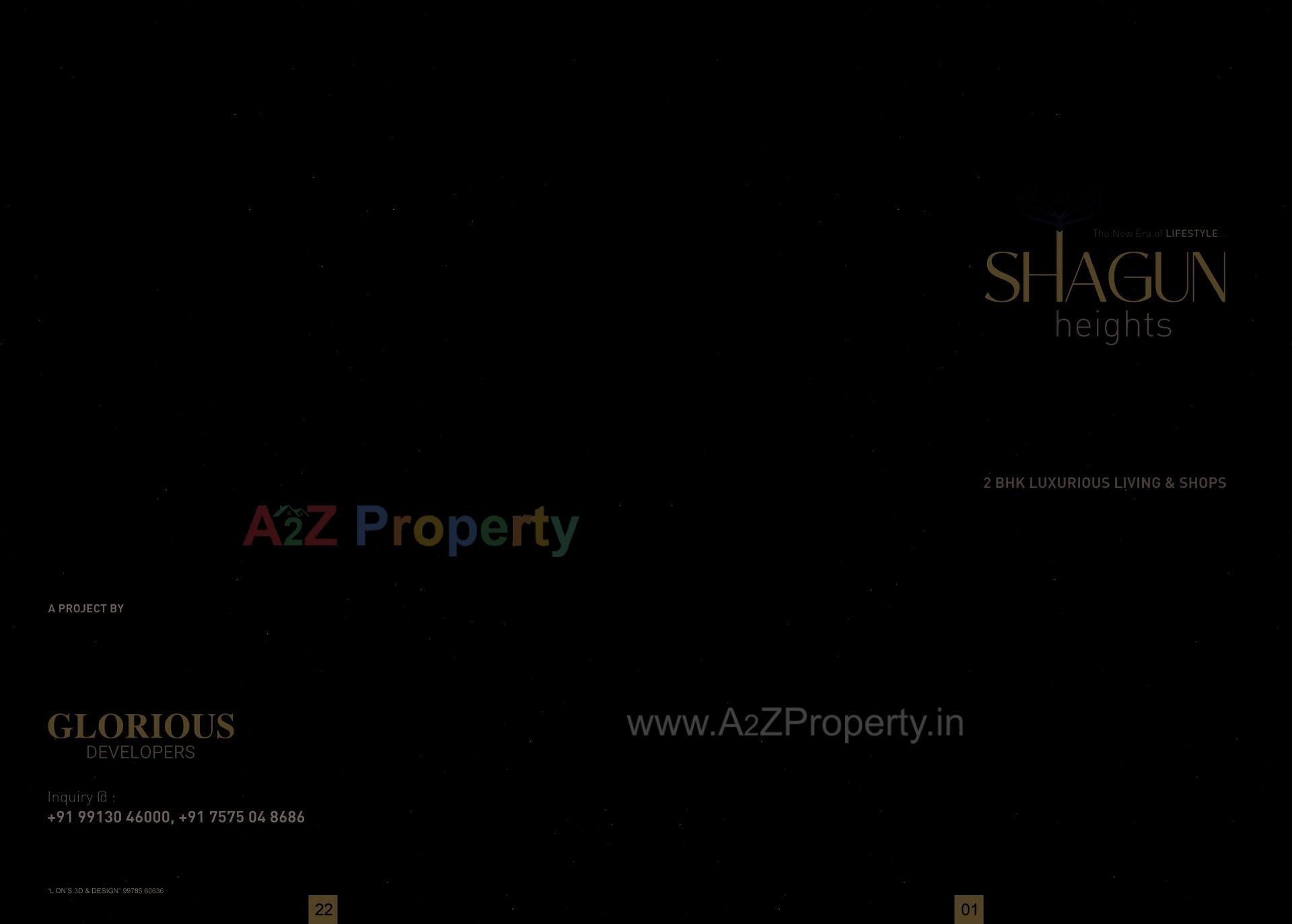  of real estate project Shagun Heights located at Singanpore, Surat, Gujarat