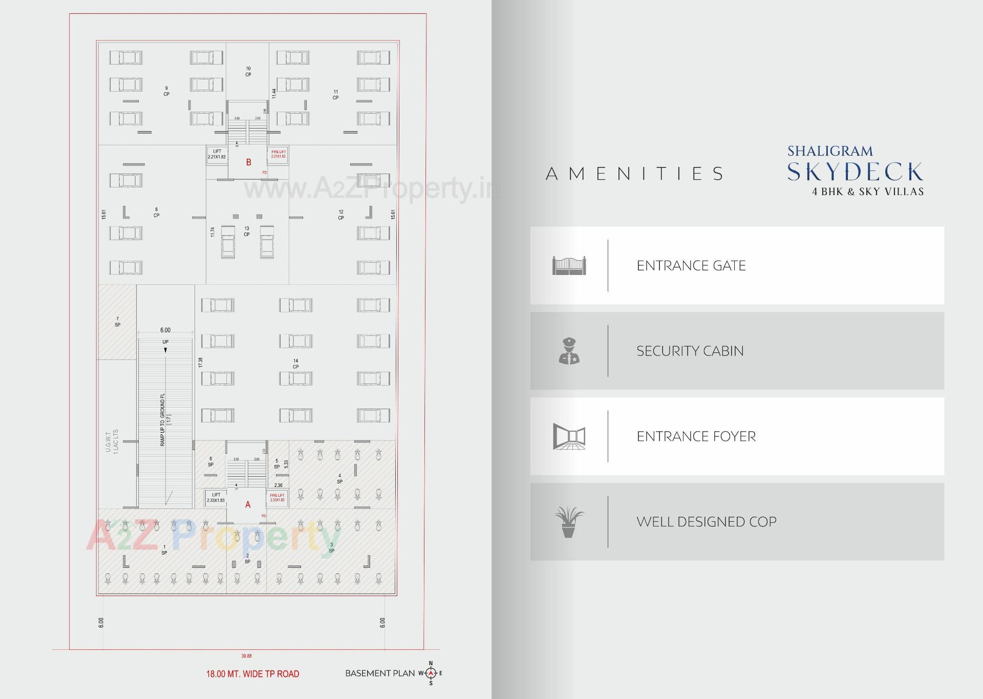  of real estate project Shaligram Skydeck located at Pal, Surat, Gujarat