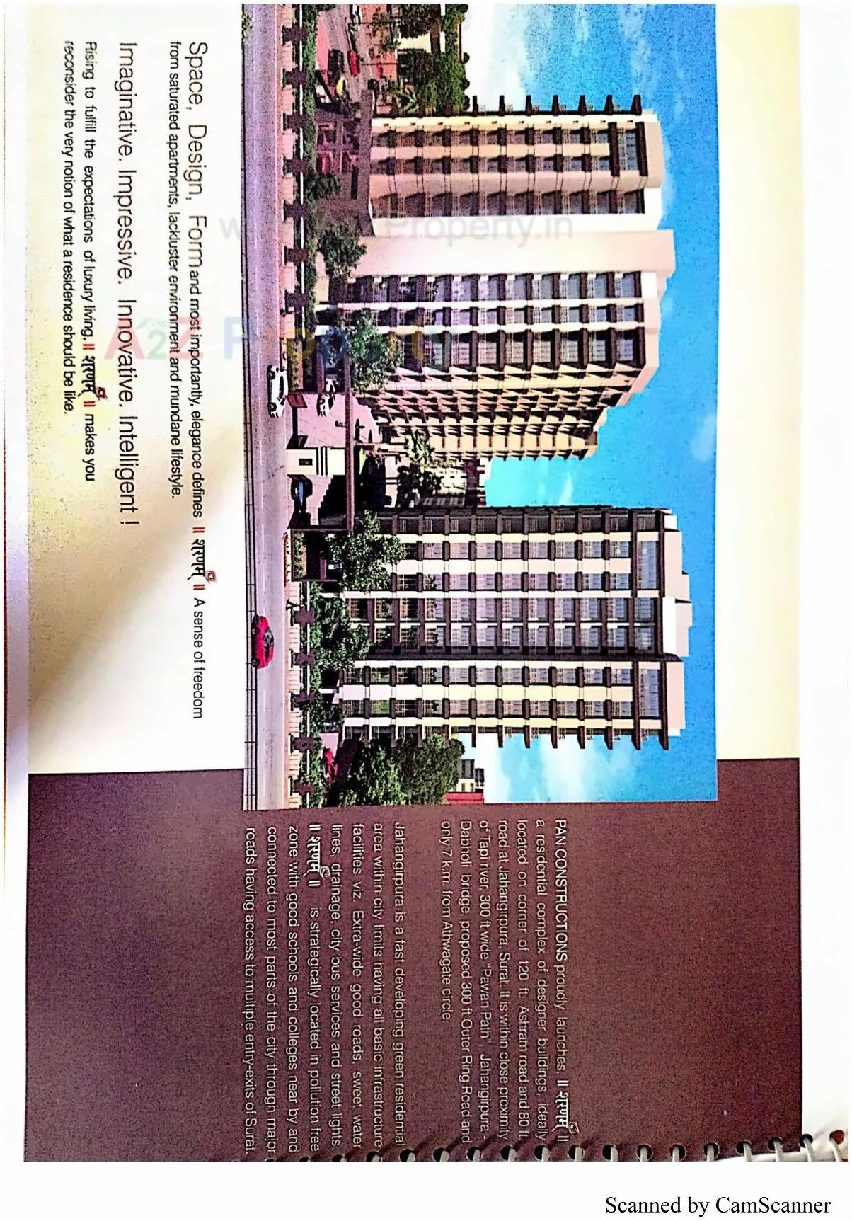  of real estate project Sharanam located at Jahangir-pura, Surat, Gujarat