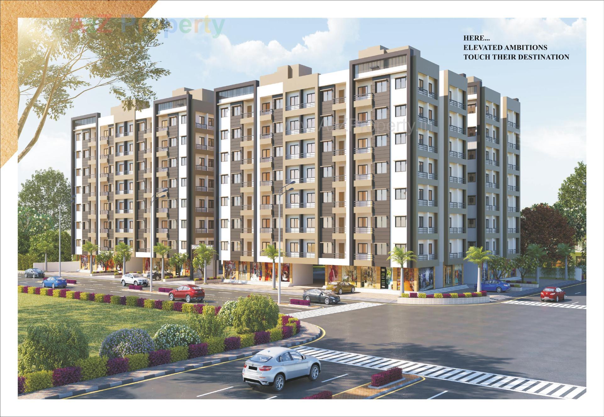 3D Elevation of real estate project Shashidhwar located at Surat, Surat, Gujarat
