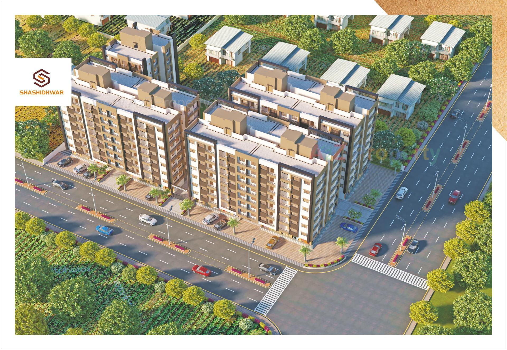 3D Elevation of real estate project Shashidhwar located at Surat, Surat, Gujarat