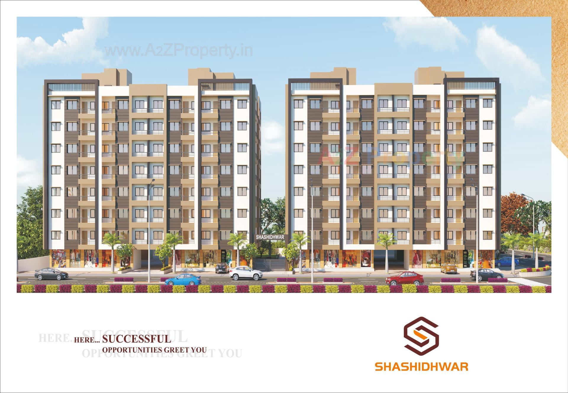 3D Elevation of real estate project Shashidhwar located at Surat, Surat, Gujarat