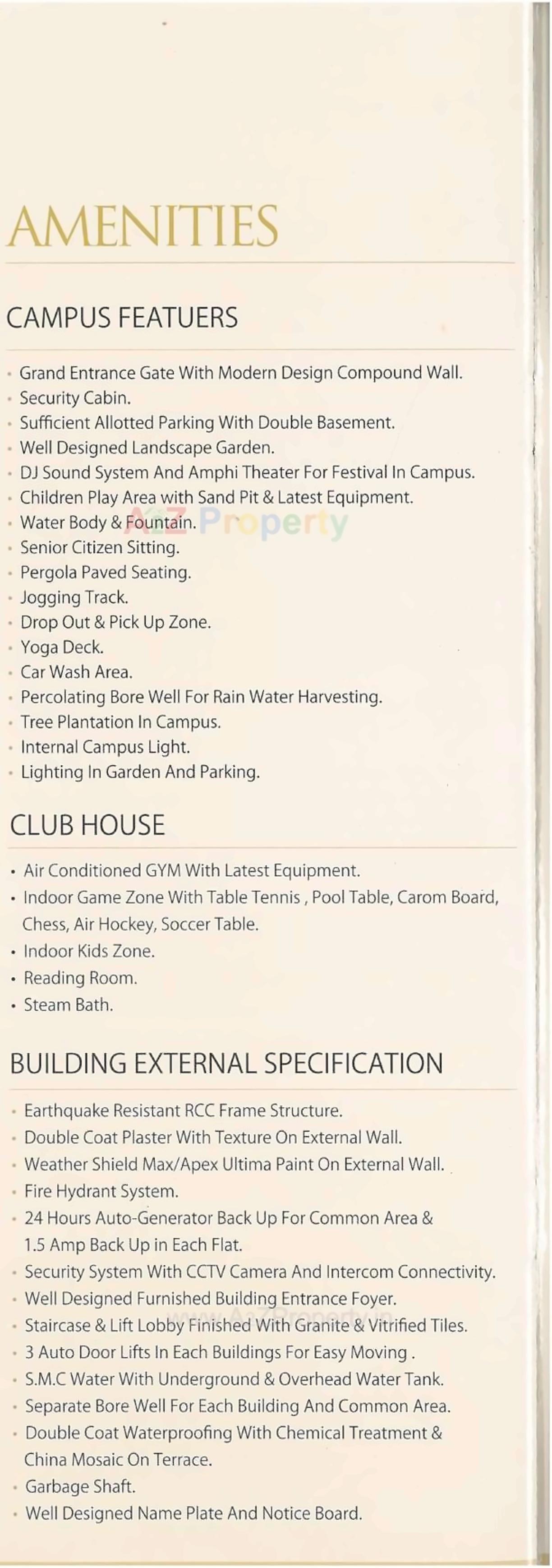 Amenities of Shiv Digja