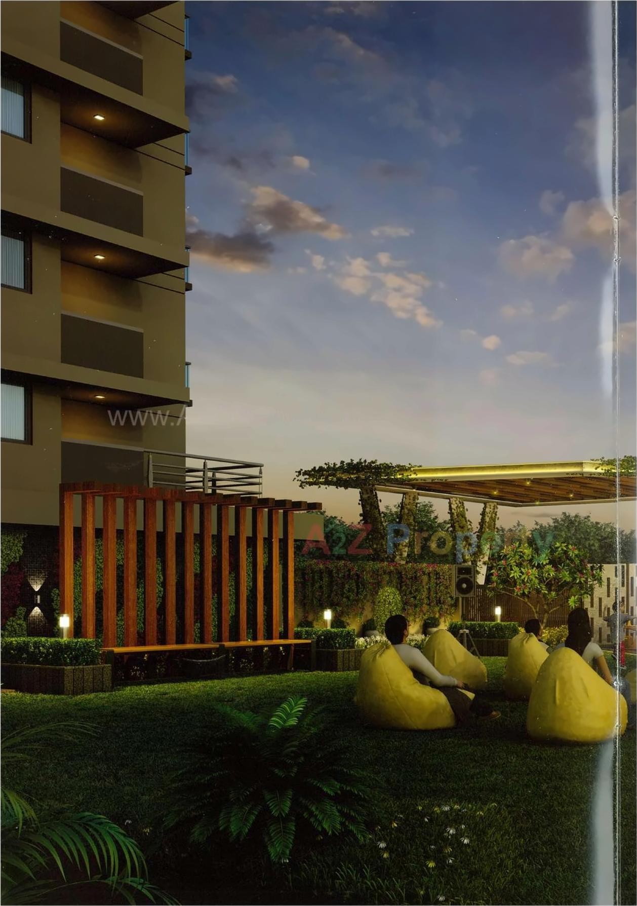 3D Elevation of real estate project Shiv Digja located at Pal, Surat, Gujarat