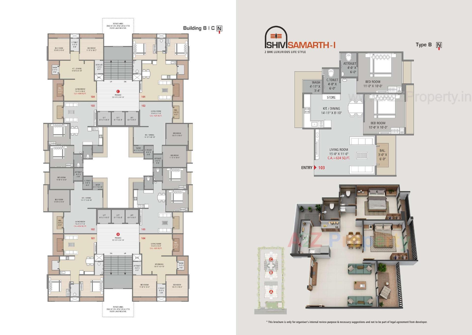 Layout of real estate project Shiv Samarth located at Pal, Surat, Gujarat