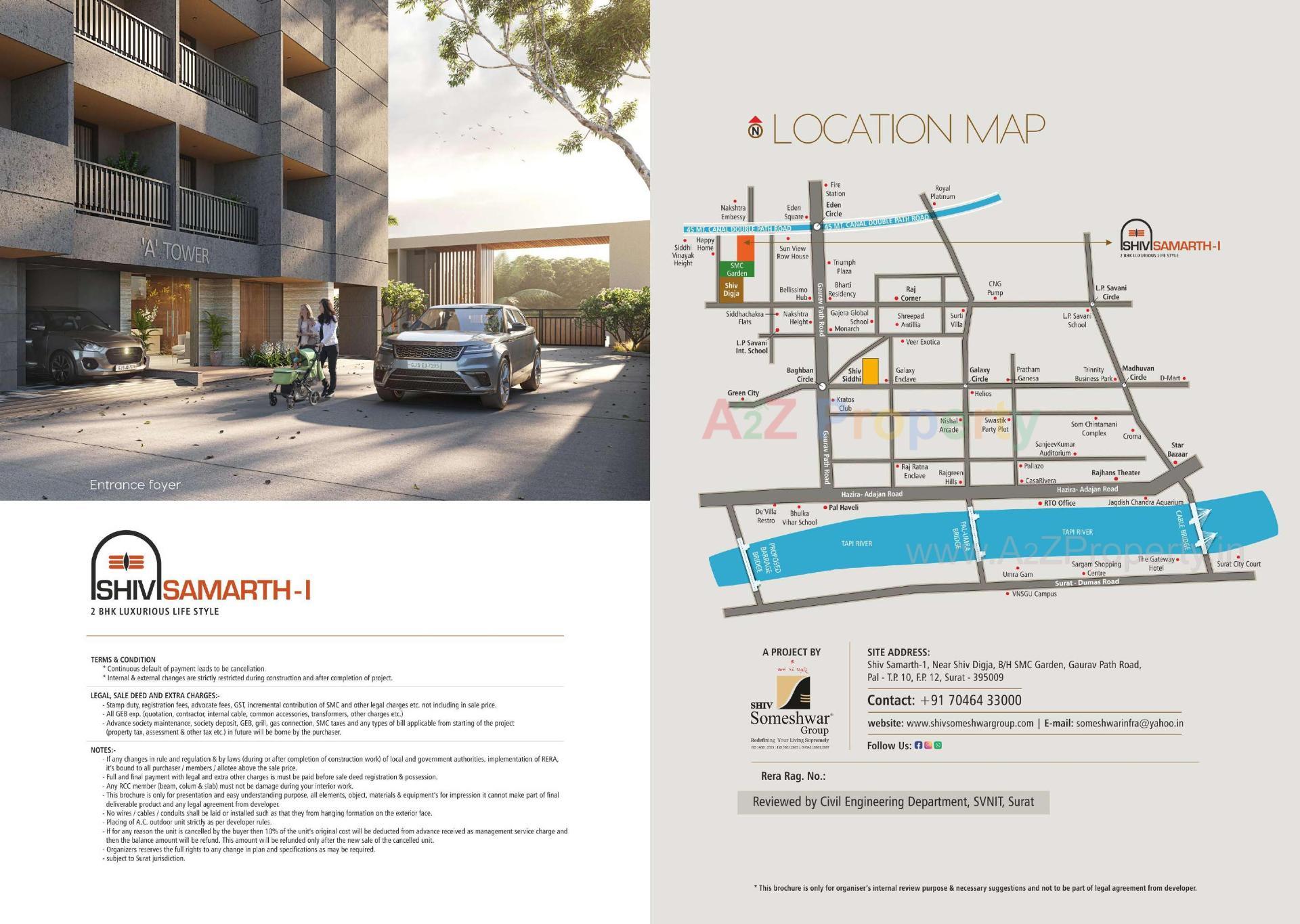  of real estate project Shiv Samarth located at Pal, Surat, Gujarat