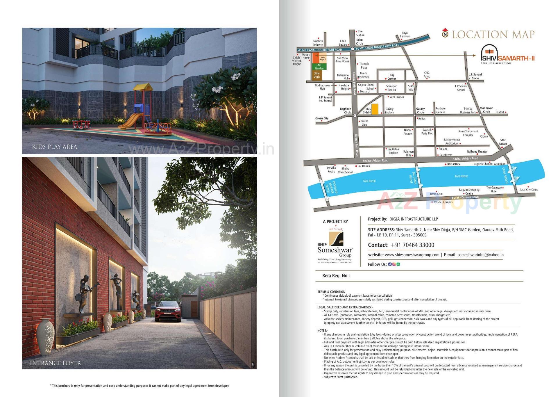  of real estate project Shiv Samarth located at Pal, Surat, Gujarat